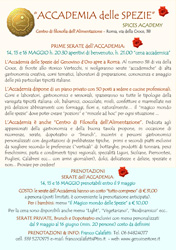Serata dell'Accademia delle Spezie